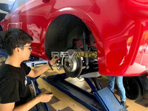 Golf MK6 - Rear Oversize Disc Replacement