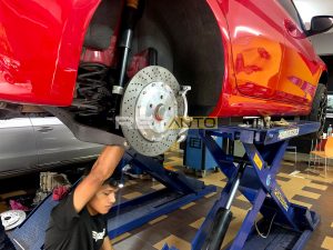 Golf MK6 - Rear Oversize Disc Replacement