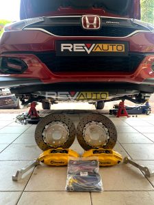 Honda Jazz - Front Brake System Replacement(Brembo)